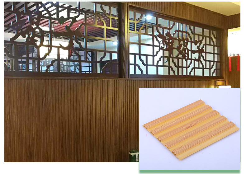 源头工厂生态木 150/9小长城板打造内外墙与空间新美学